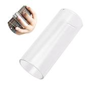 BESPORTBLE Glass Slip Rod Guitar Slide Acoustic Slider Keep Guitar from Sliding Finger The Medium Bottleneck