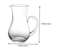 BESPORTBLE Glass Wine Decanter Large Capacity Household Liquor Pitcher for Red and Whiskey Wine Dispenser Elegant Design to Enhance Flavor and Tasting Experience