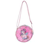 BESPORTBLE Glitter Unicorn Waist Bag Sequin Rainbow Design, Adjustable Strap and Spacious Compartment, for Parties and Everyday Use