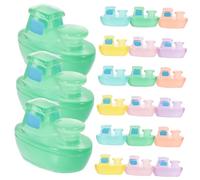 BESPORTBLE Glow-in-the-dark Miniature Cruise Ship Micro Resin Garden Decor Seaside Nautical Decoration
