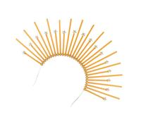 BESPORTBLE Goddess for Women Elegant Cosplay Hairpiece Lightweight Crown Accessory for Retro Parties Christmas and Themed Events