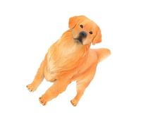 BESPORTBLE Golden Retriever Model Realistic Dog Figurine Educational for Imaginative Play and Animal Identification for Smooth Surface Design