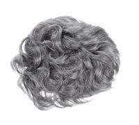 BESPORTBLE Grandma Wig: White Short Curly Hair For Women - Elderly Lady Cosplay Short Grey Wig - Realistic Old Woman Hairpiece For Halloween Costume Party