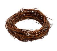 BESPORTBLE Grapevine Wreath for Crafts: 15ft Natural Twig Wreath Garland Rattan Hanging ring door s door s flower autumn