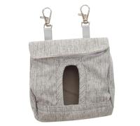 BESPORTBLE Guinea Pig Food Bag Rabbit Feeder Fleece Hay Holder Cage Hanging Container 1pc Bedding Fleece