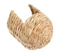 BESPORTBLE Guinea Pig Grass House Rabbit Castle Portable Design Natural Rabbit Hideout