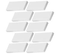 BESPORTBLE Guitar Bone Nut Blank 10Pcs Set for Acoustic Classical Bass Electric Guitar String Action Control and Intonation Improvement Suitable for Repair