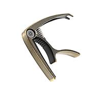 BESPORTBLE Guitar Capo Clamp Portable Tone Modifier for Classical Acoustic Guitars Durable Metal Construction High Elastic Spring Lightweight and Stylish Design for Use