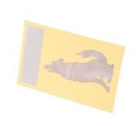 BESPORTBLE Guitar Decals Wolf Pattern Pvc Headstock Inlay Sticker with Fade-resistant Won't Damage Acoustic Guitar Surface for Unique and Simple