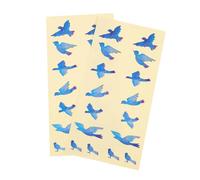 BESPORTBLE Guitar Fretboard Stickers with Colourful Bird Design Assorted Colour 2pcs Thin Pvc Material That Does Not Affect Playing Feel Random Color Suitable for Electric and Acoustic