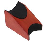 BESPORTBLE Guitar Neck Rest Lightweight Portable Cradle Pillow for Ukulele Electric Guitars Sturdy Multi Functional Instrument Stand Stylish Brick Red Design for Music Enthusiasts