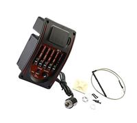 BESPORTBLE Guitar Pickup Eq Device with Multiple Sound Modes for Acoustic and Electric Guitars Easy Tone Control Equalizer Kit Compatible with Various Instruments for Rock Jazz Classical