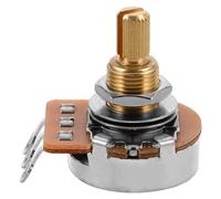 BESPORTBLE Guitar Potentiometer A500K 19Mm Long Shaft 24 Tooth Audio Taper Replacement Part for Electric Guitar Bass Volume Tone Control Repair Accessories