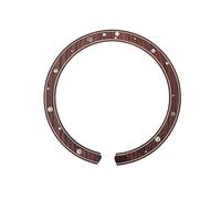 BESPORTBLE Guitar Rosette Inlay Decals Curved Strips for Acoustic Guitar Sound Hole Decoration Easy to Apply No Damage to Sound Vibrant Laminated Design