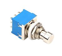 BESPORTBLE Guitar Switch Pin Foot Switch for Guitar Effects Pedals Durable Metal Construction Effortless Operation Compatible with Guitar Amplifiers and Audio Equipment Stylish Design