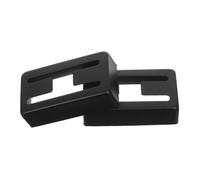 BESPORTBLE H-shaped Electric Guitar Pickup Cover Metal Housing for Signal Stability Easy Installation Snug Fit Protector for Studio and Stage Performances Black Guitar Components