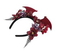 BESPORTBLE Halloween Bat Headband with 3d Bat Design and Non-woven Fabrics, Comfortable Fit and Flexible Construction, for Day the Dead and Mardi Gras Party Dress