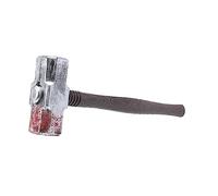 BESPORTBLE Halloween Cosplay Prop Plastic Hammer with Blood Effect for Party Decoration Fun Halloween Costume Accessory for Carnival and Haunted House