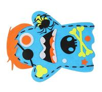 BESPORTBLE Halloween DIY Ghost Hand Puppet Non Woven Craft Kit for Cute Storytelling Prop with Movable Mouth Creative Hand Puppet for Halloween Party and Role Playing