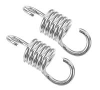 BESPORTBLE Hammock Chair Spring: 2pcs Swing Hooks Heavy Duty, Metal Hammock Spring, Replacement Swing Hook 6.5x37x105mm