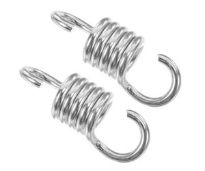 BESPORTBLE Hammock Chair Spring: 2pcs Swing Hooks Heavy Duty, Metal Hammock Spring, Replacement Swing Hook 6.5x37x105mm