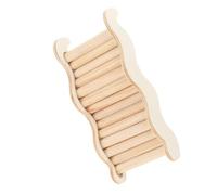 BESPORTBLE Hamster Climbing Ladder Wood Hamster Interactive Climbing Bridge for Easy to Assemble Enhances Pet Interaction Height