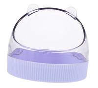 BESPORTBLE Hamster Feeding Bowl Sturdy Easy- Acrylic Bowl for Daily Pet Needs