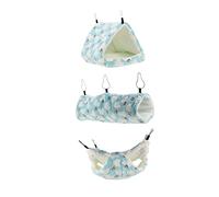 BESPORTBLE Hamster Nest Plush Hammock Tunnel for Ferrets Rats Guinea Pigs and Sugar Gliders Sleeping Bed
