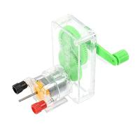 BESPORTBLE Hand Crank Generator Educational Science for Students and DIY Physics Experiment and Stable Handheld Power Generator for Scientific Learning and Exploration