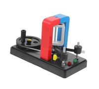 BESPORTBLE Hand Cranked Dc Electric Generator Portable Student Experiment Equipment Safe and Lightweight for Physics Lab Experiments and Easy to Assemble