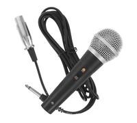 BESPORTBLE Handheld Dynamic Microphone for Singing Cardioid Vocal Mic with Cord for Karaoke Machines and Public Speaking Reliable Audio Performance