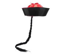 BESPORTBLE Hanfu Hat Vintage Oriental Decor for Theatrical Productions Retro Chinese Costume Accessory Eye Catching Design for Parties and Photoshoots Unique Historical Authenticity