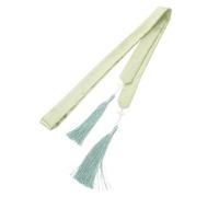 BESPORTBLE Hanfu Headband Tassel and Ribbon Bamboo and Chrysanthemum Design in Light Green for Traditional Weddings and Festivals As Asian Hair Accessories