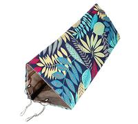 BESPORTBLE Hanging Hamster Tunnel Comfortable Canvas Hamster Hideout Adorable Design for Guinea Pig Chinchilla and Small Animals Durable and Breathable for Play and Rest