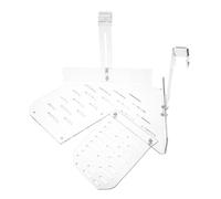 BESPORTBLE Hanging Transparent Turtle Basking Platform Durable for Tortoise Tank Multi Functional Rest Stand Decoration for Sunbathing Hiding