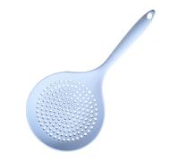 BESPORTBLE Heat-Resistant Silicone Slotted Spoon for Cooking Food Strainer Utensil with Efficient Filter Non-Scratch Silicone Skimmer for Hot Pot Dumplings Noodles and Kitchen Use