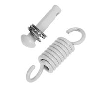 BESPORTBLE Heavy Duty Egg Chair Spring Replacement Set for Hanging Chair and Hammock White Colour Cushioning Effect and Safety Stability Features Patio Swing Hanger Hardware Accessories