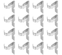 BESPORTBLE Heavy Duty Metal Shelf Clips to Optimize Storage Spaces 50pcs for Cabinets with Sturdy Iron Construction and Stable Support and Flexible Space for Offices and Home Studies