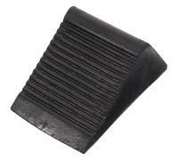 BESPORTBLE Heavy Duty Rubber Wheel Chock for Car and Caravan Wheels, Portable Non-slip Tyre Stopper with Solid Rubber Material, Maximises Grip for Travel Safety