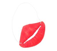 BESPORTBLE Hilarious Big Mouth Prank Realistic Fake Lips for Masquerade Cosplay and Party Fun Latex Mouth Decor for Safe Practical Jokes and Amusing Entertainment
