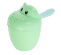 BESPORTBLE Hippo Shaped Bath Cup with Handle Material Shampoo Rinser for Easy Hair Washing and Bathing Bathing Jug for Pouring Water and Rinse
