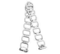 BESPORTBLE Hollowed Watch Strap Stainless Steel Band 1 PC Compatible with Fitbit Luxe for Fitness Wristband