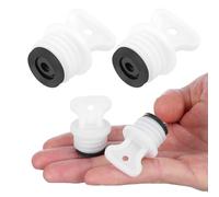 BESPORTBLE Hot Water Bottle Stoppers Replacement Plugs 2pcs Rubber Leakproof Reusable Sealing Caps for Home Use Compatible with Hot Water Sacks, for Family Members