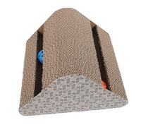 BESPORTBLE Household Cat Scratcher Toy Cardboard Scratching Board for Indoor Cats Fun Floor Accessory to Satisfy Scratching Instinct and Protect Furniture