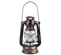 BESPORTBLE Hurricane Lantern, Paraffin Lamp for Indoors UK, 24cm Retro Oil Lamps for Outdoors, Vintage Decor Iron Lanterns for Garden Table Living Room