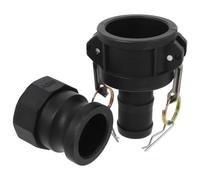 BESPORTBLE IBC Tank Quick Connect Fittings Plastic Adapter with Internal Thread for Hose, Leakproof Seal and Enhanced Efficiency, for Efficient Fluid Transfer with IBC Tanks