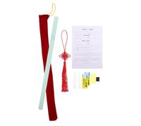 BESPORTBLE Imitation Jade Flute Beginner's Flute Instrument Key Dizi Faux Jade Design Complete Beginner's Traditional Chinese Music Instrument for Gifting