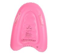 BESPORTBLE Inflatable Pool Float Board Thickened Pink Swimming Aid Portable Surfboard for Tropical Party Water Fun Luau Decorations