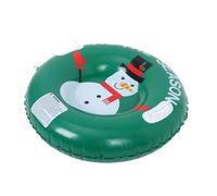 BESPORTBLE Inflatable Snow Tube Heavy Duty Thickened Ski Sled for Adults with Handles Portable Quick Inflation Cold-resistant Outdoor Winter Snow Sledding