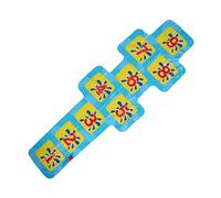 BESPORTBLE Inflatable Water Spraying Playmat with Numbers Thick Wear Resistant Tummy Mat for Sensory Development Outdoor Pool for Motor Skills and Educational Summer Fun